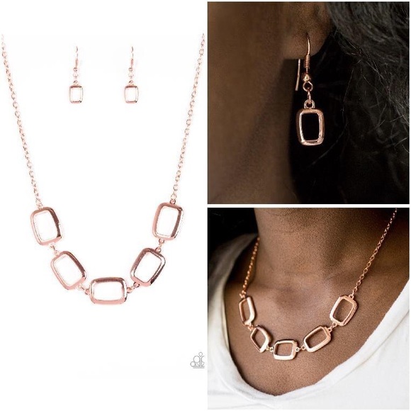Paparazzi Jewelry Rose Gold Necklace Bracelet Set Poshmark Paparazzi Jewelry Rose Gold Necklace Bracelet Set Poshmark